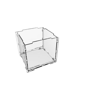 Crystal Fortress Acrylic Case Beluga 4 for securely displaying miniatures. High-quality, durable design. Made in the USA.