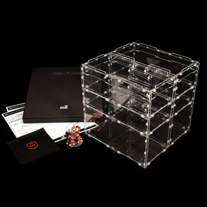 Best-selling Humpback Fortress Cube with handles, ideal for showcasing miniature collections.