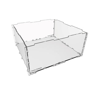Premium Humpback acrylic case by Crystal Fortress, ideal for showcasing Games Workshop models. Robust and versatile.