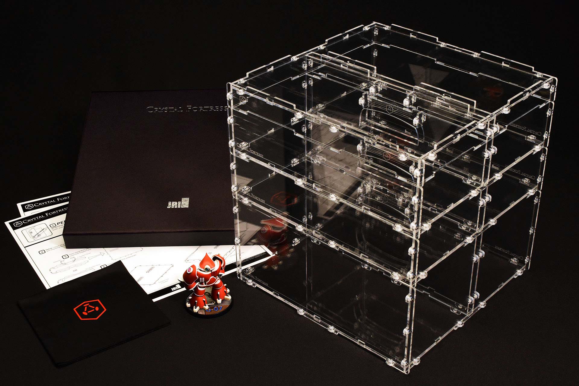 5 Premium Crystal Clear CUBE Boxes 3 x 3 x 3 Inches Square for Gifts